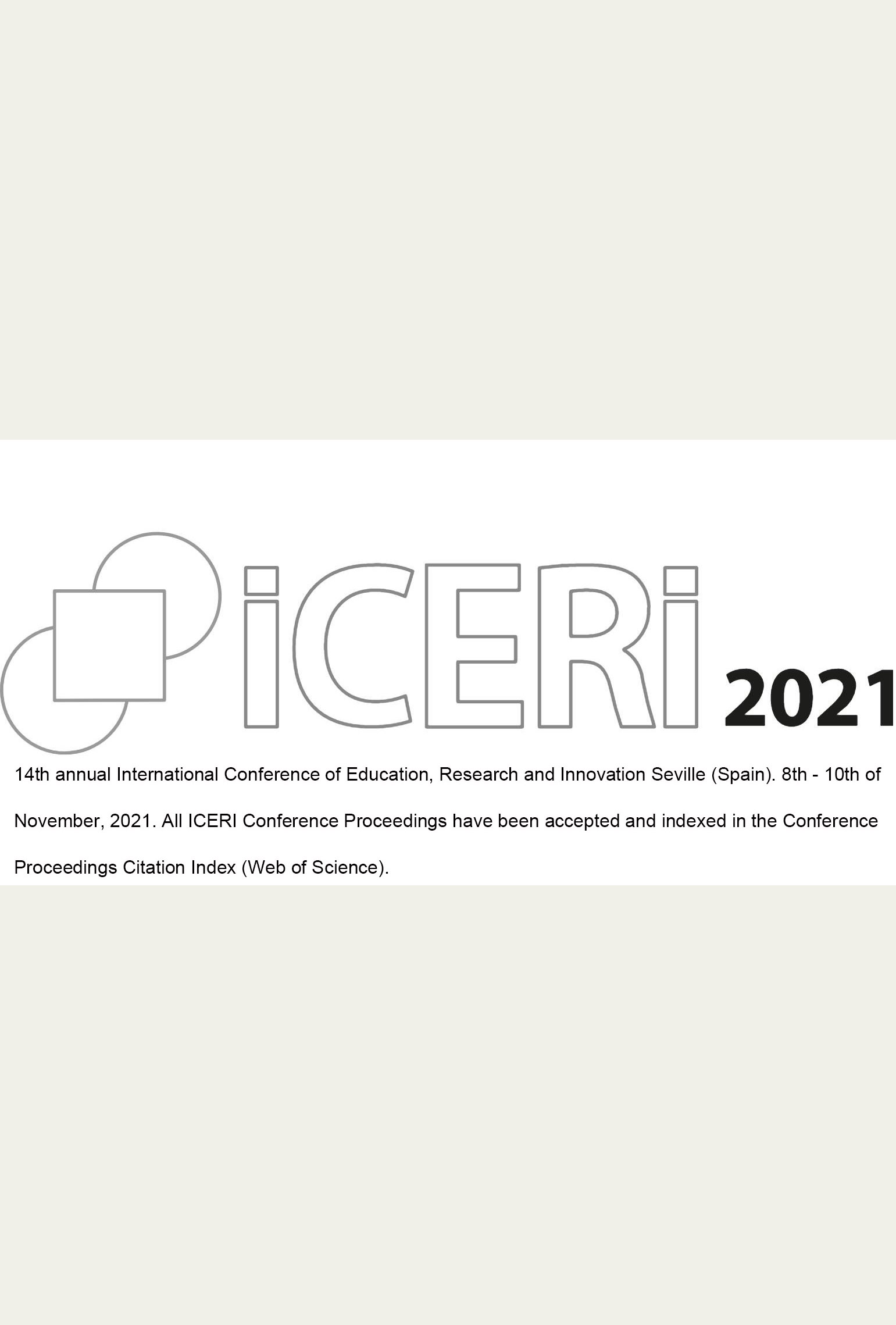 CPCI 会议 ICERI 2021 征稿