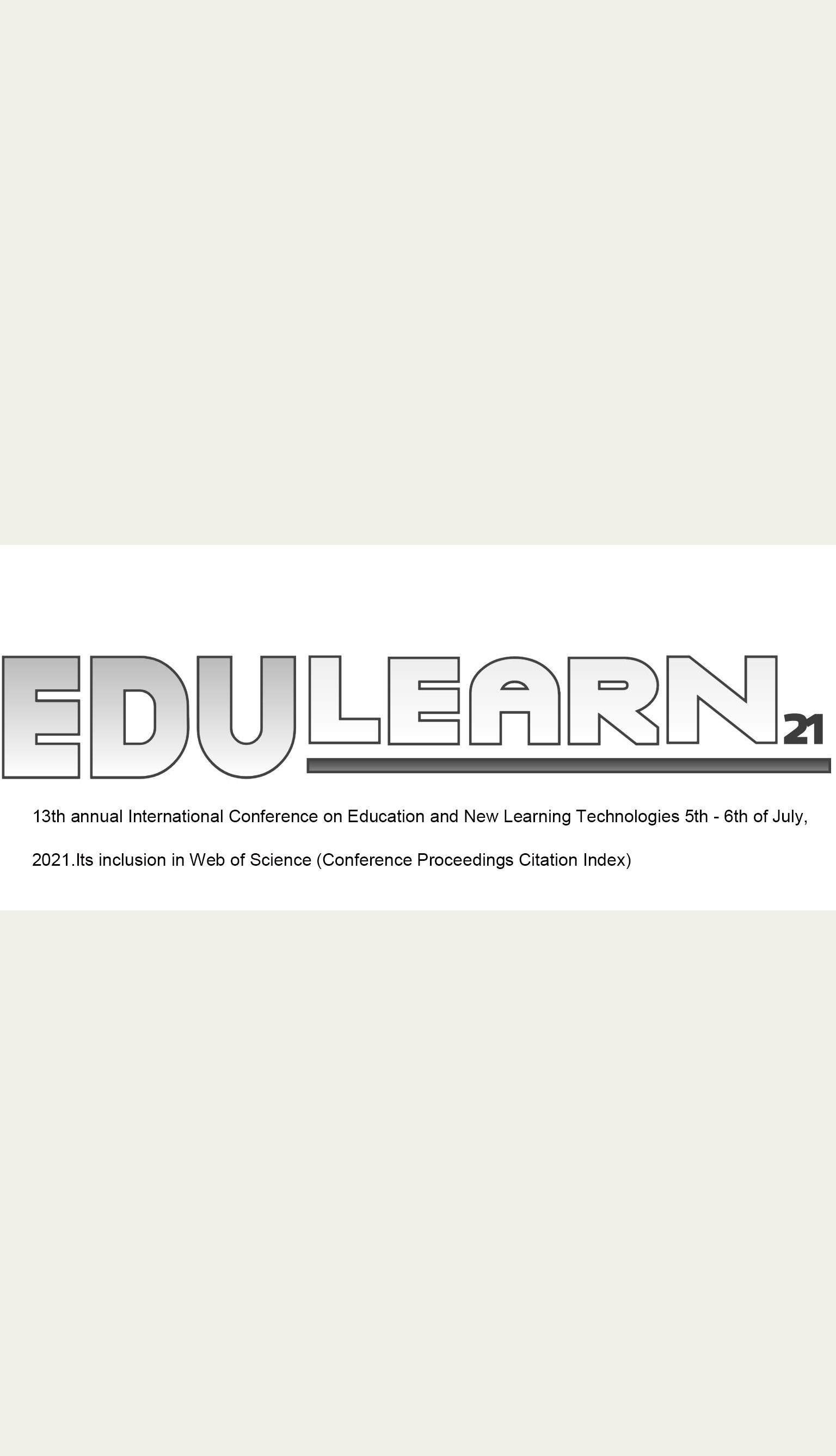 CPCI会议 EDULEARN 2021 征稿